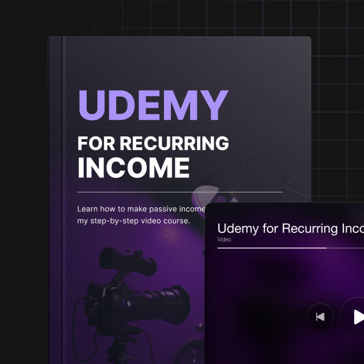 Udemy for Recurring Income
